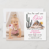 Retro foto Hoe het Westen één 1e verjaardag was Kaart (Voorkant)