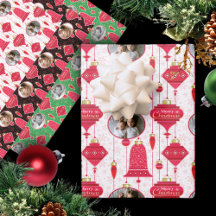 Retro foto Kerstversieringen Sneeuwvlokken