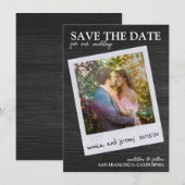 Retro foto save the date (Voorkant / Achterkant)