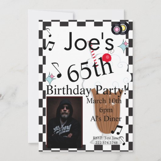 Retro Foto van elke dag, elke leeftijd, 1950's Kaart (Voorkant)