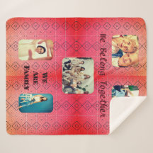 Retro Foto Zachte Rode Diamant