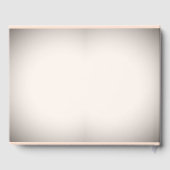 Retro fotocollage filmstrip bruiloft gastenboek (Achterkant)