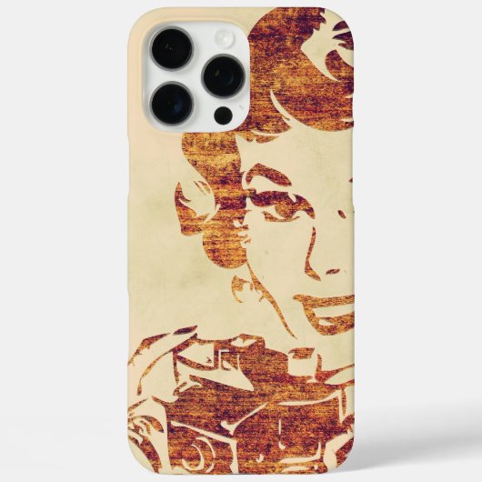 Retro fotograaf Case-Mate iPhone case (Achterkant)
