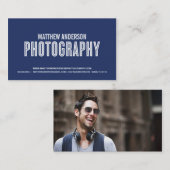 RETRO | FOTOGRAFIE-VISITEKAARTJE VISITEKAARTJE (Voorkant / Achterkant)