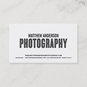 RETRO   FOTOGRAFIE-VISITEKAARTJE VISITEKAARTJE