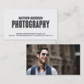 RETRO | FOTOGRAFIE-VISITEKAARTJE VISITEKAARTJE (Voorkant / Achterkant)