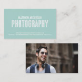 RETRO | FOTOGRAFIE-VISITEKAARTJE VISITEKAARTJE (Voorkant / Achterkant)