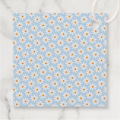 Retro Four Ever Groovy Boys 4e Verjaardag Bedankjes Labels (Achterkant)