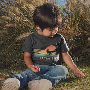 Retro Fox Kinder Shirts