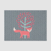 Retro Fox Tissuepapier (Voorkant)