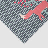 Retro Fox Tissuepapier (Detail)