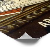 Retro frans poster "absinthe bourgeois" (Hoek)