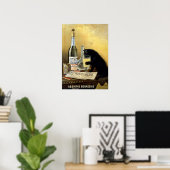 Retro frans poster "absinthe bourgeois" (Thuiskantoor)