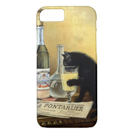 Retro frans poster "absinthe bourgeois" Case-Mate iPhone case
