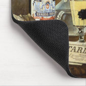 Retro frans poster "absinthe bourgeois" muismat (Hoek)