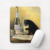 Retro frans poster "absinthe bourgeois" muismat (Met muis)