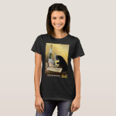 Retro frans poster "absinthe bourgeois" t-shirt (Voorkant volledig)