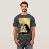 Retro frans poster "absinthe bourgeois" t-shirt (Voorkant volledig)