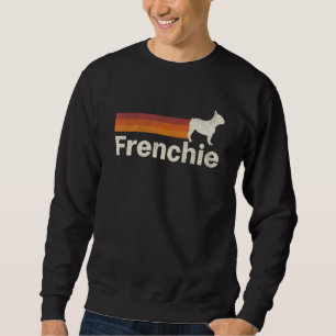 Retro Franse Bulldog Ouder Moeder Vader Hond Trui
