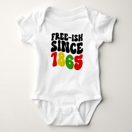 Retro Free-Ish sinds 1865 juni Romper (Voorkant)