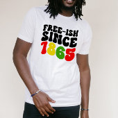Retro Free-Ish sinds 1865 juni T-shirt