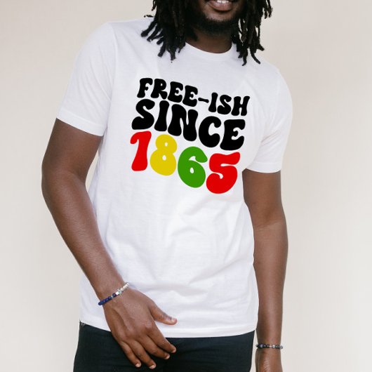 Retro Free-Ish sinds 1865 juni T-shirt