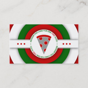 retro FREE PIZZA SLICE coupon
