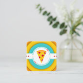 retro FREE PIZZA SLICE coupon (Staand voorkant)
