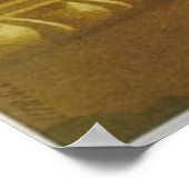 Retro French Absinthe Bourgeois Black Cat Poster (Hoek)