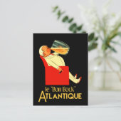 Retro French Beer and Le Bon Bock (nieuw) Briefkaart (Staand voorkant)