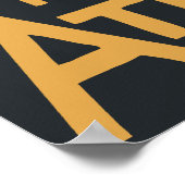 Retro French beer & Le Bon Bock Poster (Hoek)