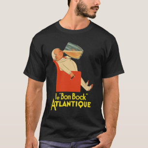 Retro French beer & Le Bon Bock T-shirt