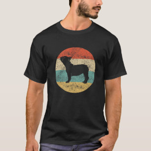 Retro French Bulldog Cute Pet Dierenvriend T-shirt