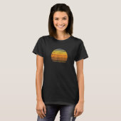Retro French Polynesia T-shirt (Voorkant volledig)