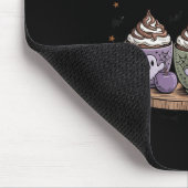 Retro Freshly Boo'd Coffee Lovers Boujee Ghost Hal Muismat (Hoek)