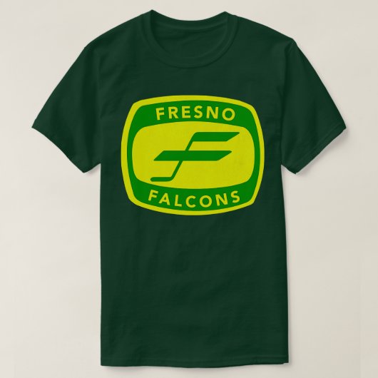 Retro Fresno Falcons Hockey 1972 TShirt (Design voorkant)