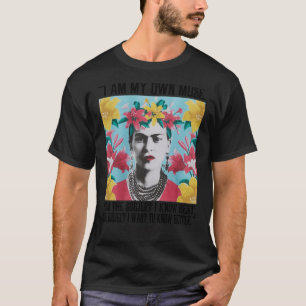 Retro  Frida Kahlo Shirt voor altijd het beste S