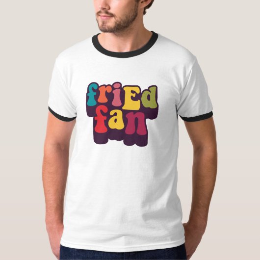 Retro FriEdFan Bubble T-shirt (Voorkant)