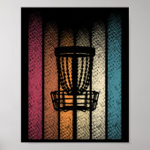 Retro Frisbee Disc Golf _5 Poster (Voorkant)
