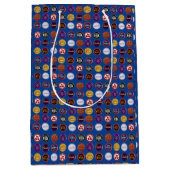 Retro frisdrankdop cadeautastas, Vintage Gamer-cad Medium Cadeauzakje (Voorkant)