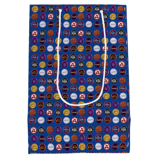 Retro frisdrankdop cadeautastas, Vintage Gamer-cad Medium Cadeauzakje (Achterkant)