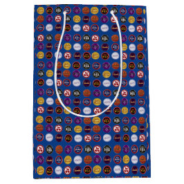 Retro frisdrankdop cadeautaszak, cadeau voor vinta medium cadeauzakje