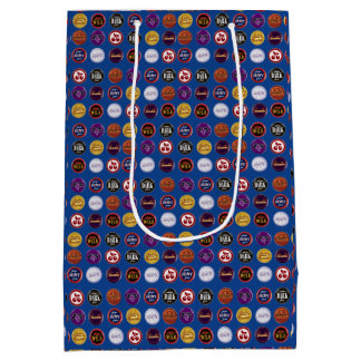 Retro frisdrankdop cadeautaszak, cadeau voor vinta medium cadeauzakje