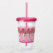 Retro frisdrankwinkel acryl tumbler drinkbeker (Rechts)