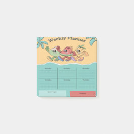 Retro Fruit Weekly Planner Post-it® Notes