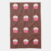 Retro Fun Cupcake Patroon Theedoek (Verticaal)