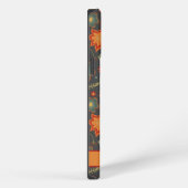 Retro Fun Floral Dragonfly Aangepaste naam iPhone Hoesje (Rechterkant)