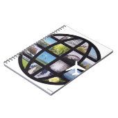 Retro Fun Foto's Wereldbol Notitieboek (Linkerzijde)