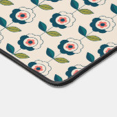 Retro Fun Garden Flower Pattern Bureaumat (Hoek)