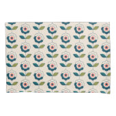 Retro Fun Garden Flower Pattern Kussensloop (Voorkant)